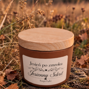 Jesienny Sekret – naturalna świeca sojowa na jesienne wieczory